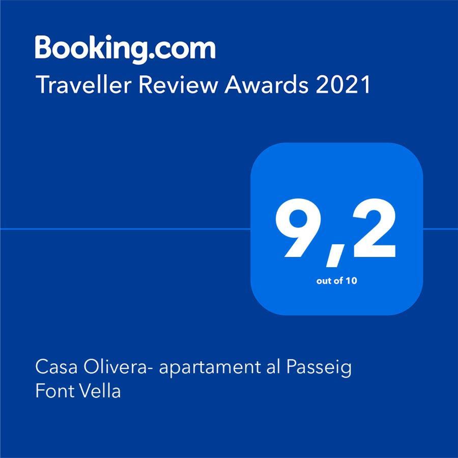 Casa Olivera- Apartament Al Passeig Font Vella ซานต์ ฮิลาริ ซาคาล์ม ภายนอก รูปภาพ